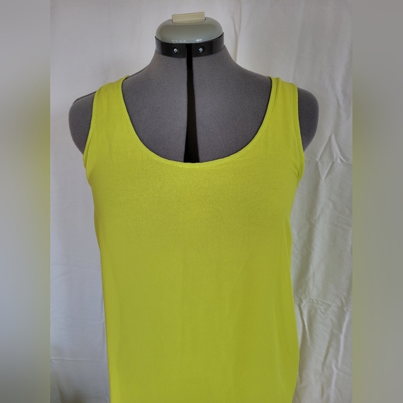 Philosophy Florescent Yellow High Low Dress - Picture 2 of 8